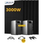 EcoFlow STREAM MAX & Pro Sonderangebot Bundle, All-in-One Speicher für Balkonkraftwerke, by Powerness - 2x STREAM Pro + 6x 500W Ja Solar Bifaziale Solarmodule / 4 x Smart Plug / Standardversand - Produktbild