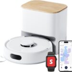 Saugroboter mit Absaugstation Wischfunktion App Steuerung
