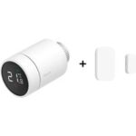 Aqara Radiator Thermostat E1 - 2er-Set + Door & Window Sensor T1 - Produktbild