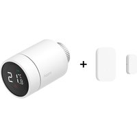 Aqara Radiator Thermostat E1 - 2er-Set + Door & Window Sensor T1 - Produktbild