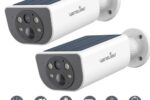2xWansview Kabellos Überwachungskamera Außen WLAN Kamera