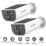 2xWansview Kabellos Überwachungskamera Außen WLAN Kamera