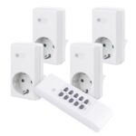 Perfect Funksteckdosen Set, 4x Funksteckdose, 1x
