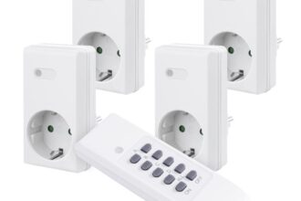 Perfect Funksteckdosen Set, 4x Funksteckdose, 1x