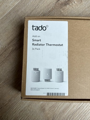 tado° smartes Heizkörperthermostat 3er-Pack - unbenutzt