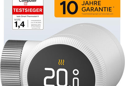 Tado° Smartes Heizkörperthermostat X, Heizungssteuerung per