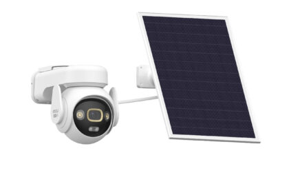 "Imou AOV PT 4K Kit - 4K WLAN+4G Schwenk-Neigekamera mit Solarpanel & Akways-On-Video - Weiß"
