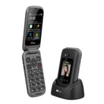 TTfone TT970 WhatsApp 4G Touchscreen Senior Big Button Flip Phone EU - Produktbild