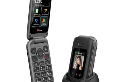 TTfone TT970 WhatsApp 4G Touchscreen Senior Big Button Flip Phone EU - Produktbild