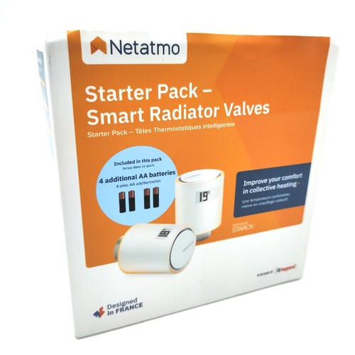 Netatmo Thermostatkopf Heizungssteuerung StarterPack Smart Home