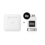 Bosch Smart Home Starter-Set Heizung II [+M] mit 8 Thermostaten