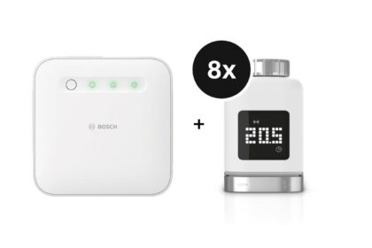 Bosch Smart Home Starter-Set Heizung II [+M] mit 8 Thermostaten
