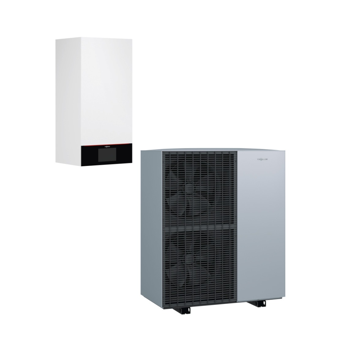 Viessmann Vitocal 150-A Luft/Wasser-Wärmepumpe (A13 400 V V105) - Schwarz
