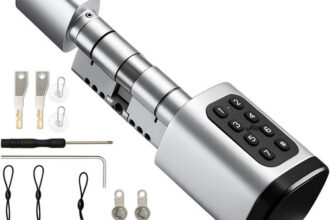 Smartes Türschloss Mit Fingerabdruck, Passwort &