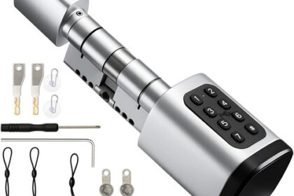 Smartes Türschloss Mit Fingerabdruck, Passwort &