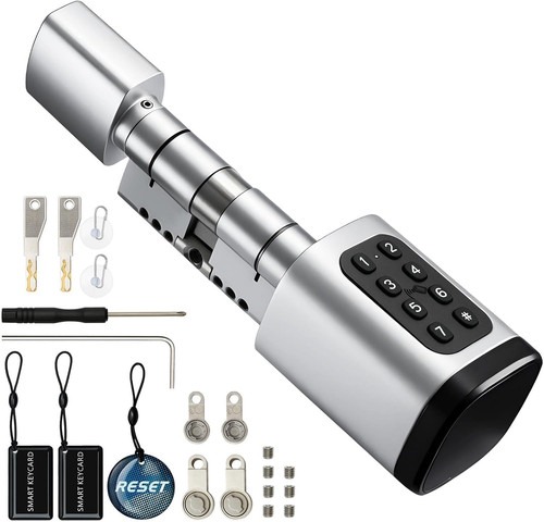 Smartes Türschloss Mit Fingerabdruck, Passwort &