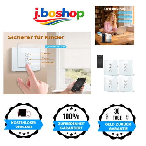 LoraTap 4x Smart Schalter für Rollläden