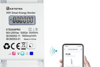 Smart Stromzähler Hutschiene 1 Phasig Bidirektional