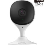 IMOU Cue 2C WiFi Security Surveillance Smart Camera, 2K 3MP / + 256GB Memory Card