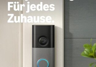 Ring Akku Videotürklingel Battery Video Doorbell