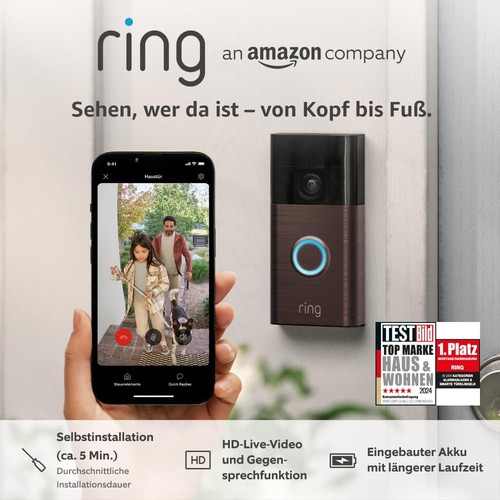 Ring Akku-Videotürklingel