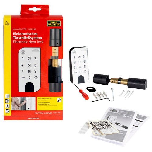 BURG WÄCHTER smartes Türschloss ENTRYhome 5001