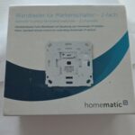 8x Homematic IP Wandtaster 2-fach Funk