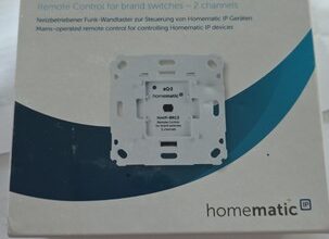 8x Homematic IP Wandtaster 2-fach Funk