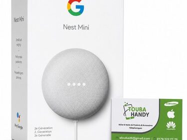 Google Nest Mini (2.Generation Sprachassistent Lautsprecher-Kreide