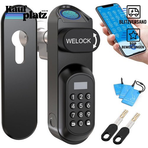 Smartes Türschloss U81 mit Fingerabdruck Passwort