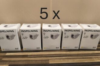 5 x IKEA INSPELNING smarte Steckdose,