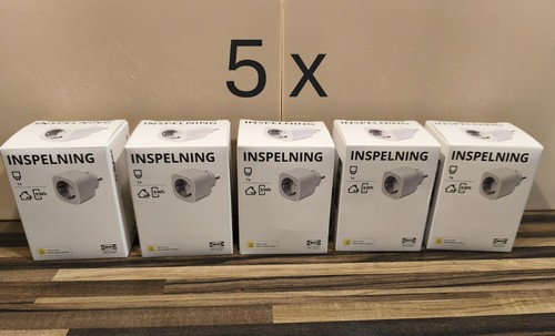 5 x IKEA INSPELNING smarte Steckdose,