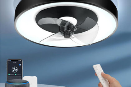 Aigostar- Smarte Deckenventilator Mit Beleuchtung, Kompatibel