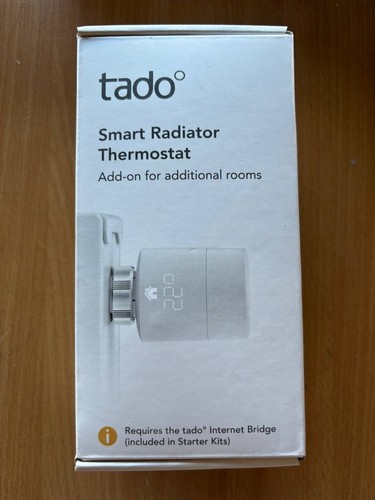 tado V3P-SK-SRT01IB01-TC-ML Smartes Heizkörperthermostat Zusatzgerät