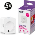 5x WiZ Smart Plug smarte Steckdose