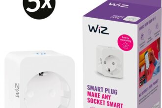 5x WiZ Smart Plug smarte Steckdose