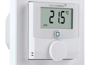 Homematic IP Smart Home Wandthermostat mit