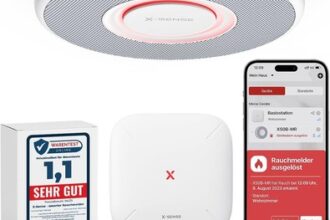 X-Sense Smart Rauchmelder WLAN mit Sprachausgabe,