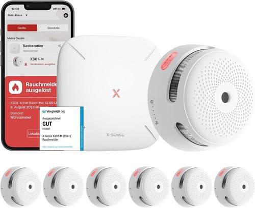 X-Sense Smart Rauchmelder XS01-M mit SBS50