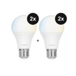 "Hombli Smart Bulb E27 White-Lampe 2er-Set + gratis Smart Bulb E27 White 2er-Set"
