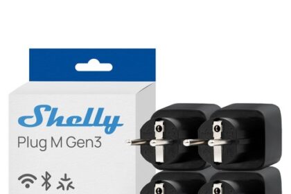 Shelly Plug M Gen3 Schwarz -