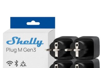 Shelly Plug M Gen3 Schwarz -