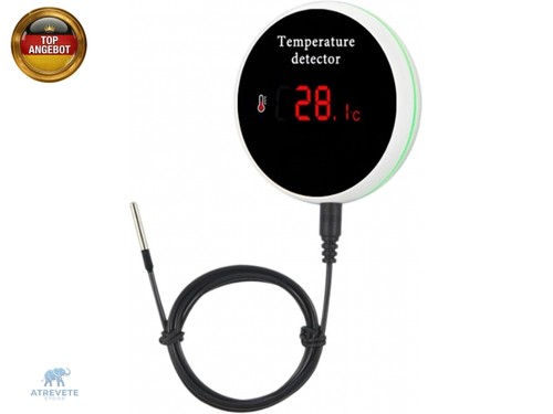 Tuya Smart Home Wifi Temperatursensor Temperaturalarme