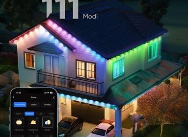APPECK Smarte Außenbeleuchtung 30m – RGB