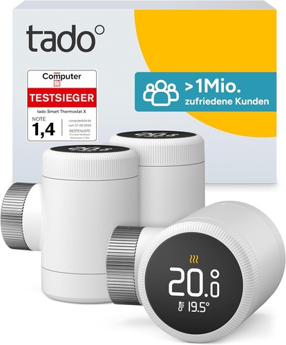 Tado° Smartes Heizkörperthermostat X – Trio