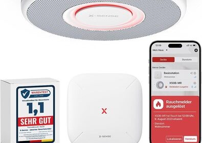 X-Sense Smart Rauchmelder WLAN mit Sprachausgabe