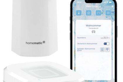 Homematic IP smarte Wetterstation Temperatur +