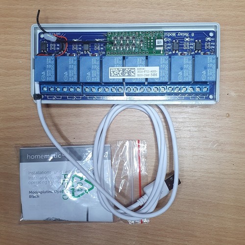 HomeMatic IP 8fach Schaltaktor für Hutschiene
