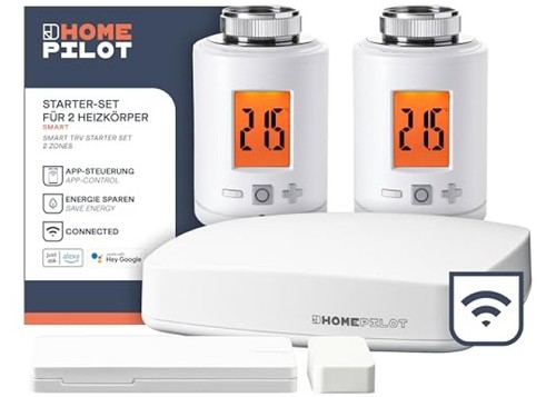 HOMEPILOT Heizung Smart-Home Starter-Set - 2X