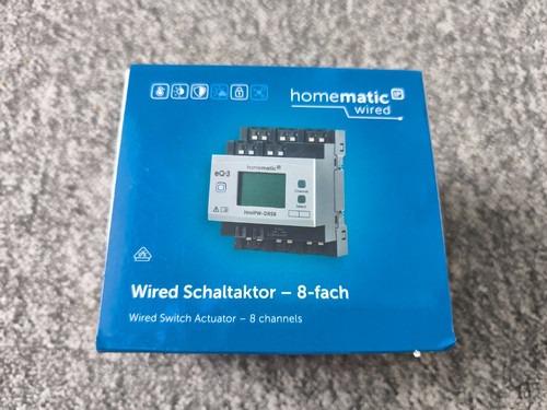 Homematic IP DRS8 Wired Schaltaktor 8fach
